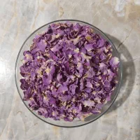 گل محمدی و خاکشیر تازه و امسالی