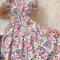 لباس گل گلی