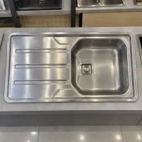 سینک توکار استیل البرز مدل 180  تک لگن استیل