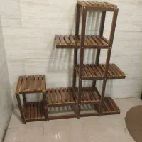 شلف گل چوبی|کتابخانه، شلف، قفسه‌های دیواری|همدان, |دیوار