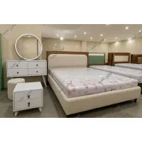 تخت خواب دونفره ماهلین بادوام ))