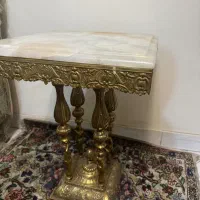 میز عسلی برنجی و میز جلو مبلی|مبلمان خانگی و میز عسلی|تهران, هروی|دیوار