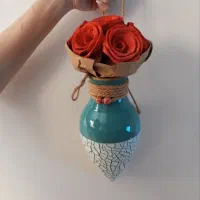 گلدان سفالی|صنایع دستی و سایر لوازم تزئینی|تهران, آهنگ|دیوار