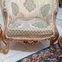 مبلمان کلاسیک 7نفره. جنس استیل چوبی مدل زمرد لگنی|مبلمان خانگی و میز عسلی|تهران, باشگاه نفت|دیوار