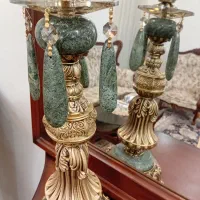 شمعدانی درباری زیبا|کلکسیون اشیاء عتیقه|ساوه, |دیوار