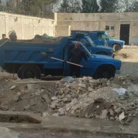 حمل خاک ونخاله وماسه ومصالح ساختمانی  نیسان