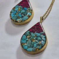 گردنبند فیروزه