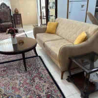 سرویس مبل و ناهارخوری چوب|مبلمان خانگی و میز عسلی|سیرجان, |دیوار