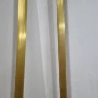 چوب پرده طلایی ضخیم