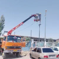 جرثقیل ۳تنی کفی دکل بلند|خدمات حمل و نقل|ابهر, |دیوار