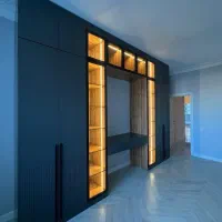 کمد/کمد دیواری/تخت خواب/تخت کم جا/کلوزت|جاکفشی، کمد، دراور|قم, زنبیل آباد|دیوار