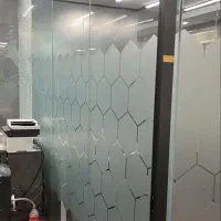 شیشه ماتکن برچسب استیکر