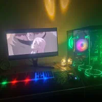 سیستم گیمینگ و رندرینگ full RGB|رایانه رومیزی|بوکان, |دیوار