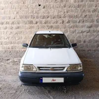 پراید مدل ۹۰ بی رنگ شاسی سالم