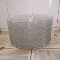 بشقاب غذاخوری کریستالی انگشتی فرانسوی