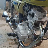 موتور سیکلت ۱۲۵ پنج دنده استارتی به شرط|موتورسیکلت|آق قلا, |دیوار