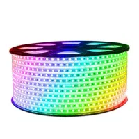 ریسه شلنگی نورمخفی 7 رنگ rgb