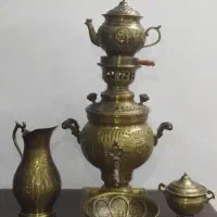 سرویس سماور برنجی