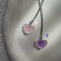 گردنبند قلب یخی|بدلیجات|مشهد, ایثار|دیوار