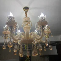 لوستر کریستالی مورانو (رومی)|لوستر و چراغ آویز|تهران, آهنگ|دیوار
