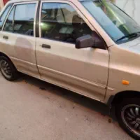 پراید ۱۳۲ رنگ بژ دوگانه دستی مدل ۱۳۸۷