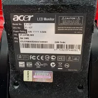 مانیتور acer 17 اینچ LCD|قطعات و لوازم جانبی رایانه|تهران, حکیمیه|دیوار