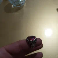 انگشتر لعل گارنت اصل