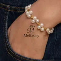 دستبند مرواریدی گل به گل|بدلیجات|تهران, جیحون|دیوار