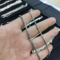 دستبند نقره کرال مردانه هدیه روز مرد