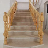 نصب ورنگاری انواع نرده چوبی