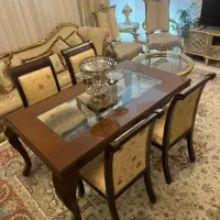 میز نهارخوری 6نفره تک بدون صندلی