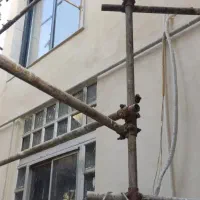 بنا دیوار چینی سیمان کاری نرمه کشی شیبگیری