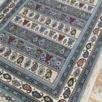 قالیچه ۴متری و۱مترنیم تمام نخ