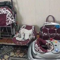 کریر روروئک ساک دلیجان پتو و رخت خواب گهواره میلاد