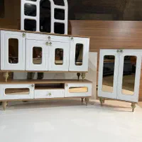 ست آینه کنسول،جاکفشی،میزtv