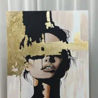تابلو نقاشی مدرن (دست ساز)