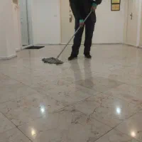 نظافت راه‌پله و پارکینگ نیرو خانوم و اقا