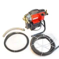 لوله بازکنی  به وسیله‌ی  پمپ و فنر و...