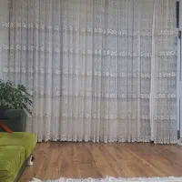 پرده با آستر و چوب و کتیبه