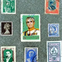 تمبر خارجی و ایرانی