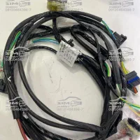 سیم کشی سینه فن  چراغ های جلو و مه شکن سمند