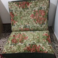 یک جفت پشتی مخمل  درحدنو