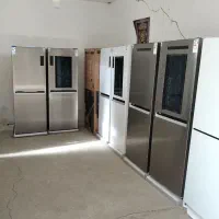 یخچال دوقلوی دووهوشمند دستگیره مخفی|یخچال و فریزر|بروجرد, |دیوار