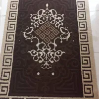 قالیچه ورساچه کرم قهوه ای