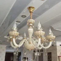 لوستر کریستالی شیک|لوستر و چراغ آویز|قم, زنبیل آباد|دیوار