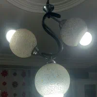 دو عدد لوستر سه حبابی|لوستر و چراغ آویز|تهران, طرشت|دیوار