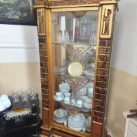 بوفه طلایی جا دار و شیک