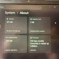 لپ‌تاپ Lenovo Ideapad 5 Core i7 رم 16در حد نو|رایانه همراه|تهران, مرزداران|دیوار
