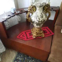 میز چوبی کنج|بوفه، ویترین، کنسول|کرمانشاه, |دیوار