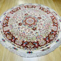 فرش گرد قطر ۲ علیا تبریز ۵۰ رج